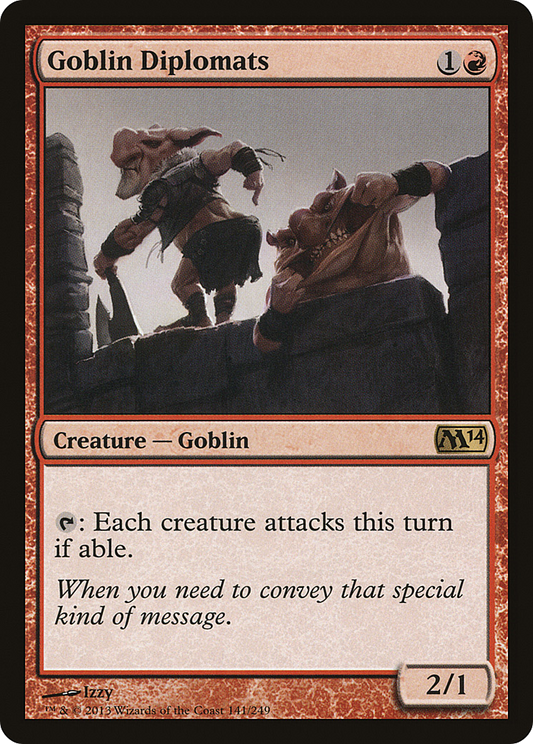Goblin Diplomats (M14-141) - Magic 2014