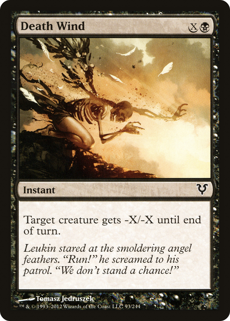 Death Wind (AVR-093) - Avacyn Restored Foil