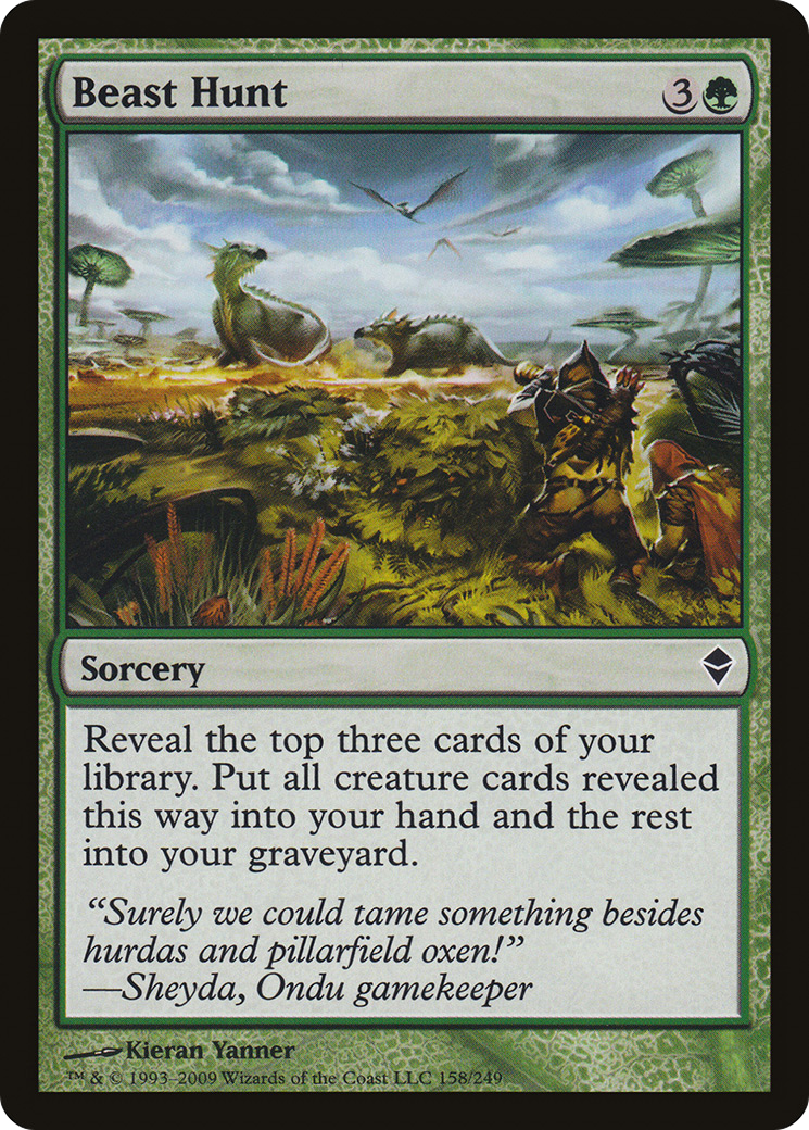 Beast Hunt (ZEN-158) - Zendikar