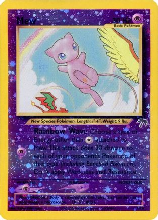 Mew (1/18) - Southern Islands Reverse Holofoil - Promo