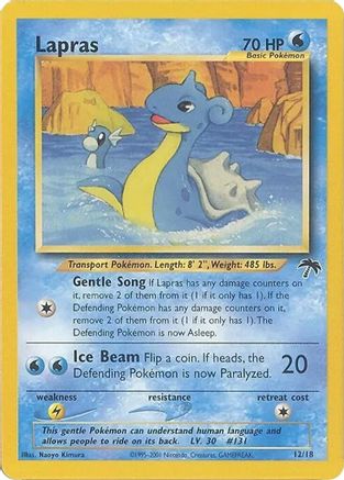 Lapras - 012/18 - Southern Islands Normal