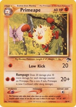 Primeape (18/18) - Southern Islands  - Promo