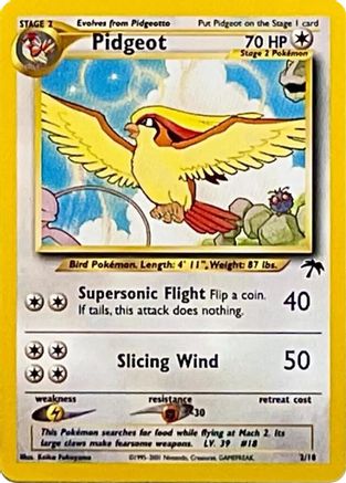 Pidgeot - 002/18 - Southern Islands Normal