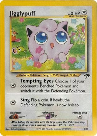 Jigglypuff - 008/18 - Southern Islands Normal