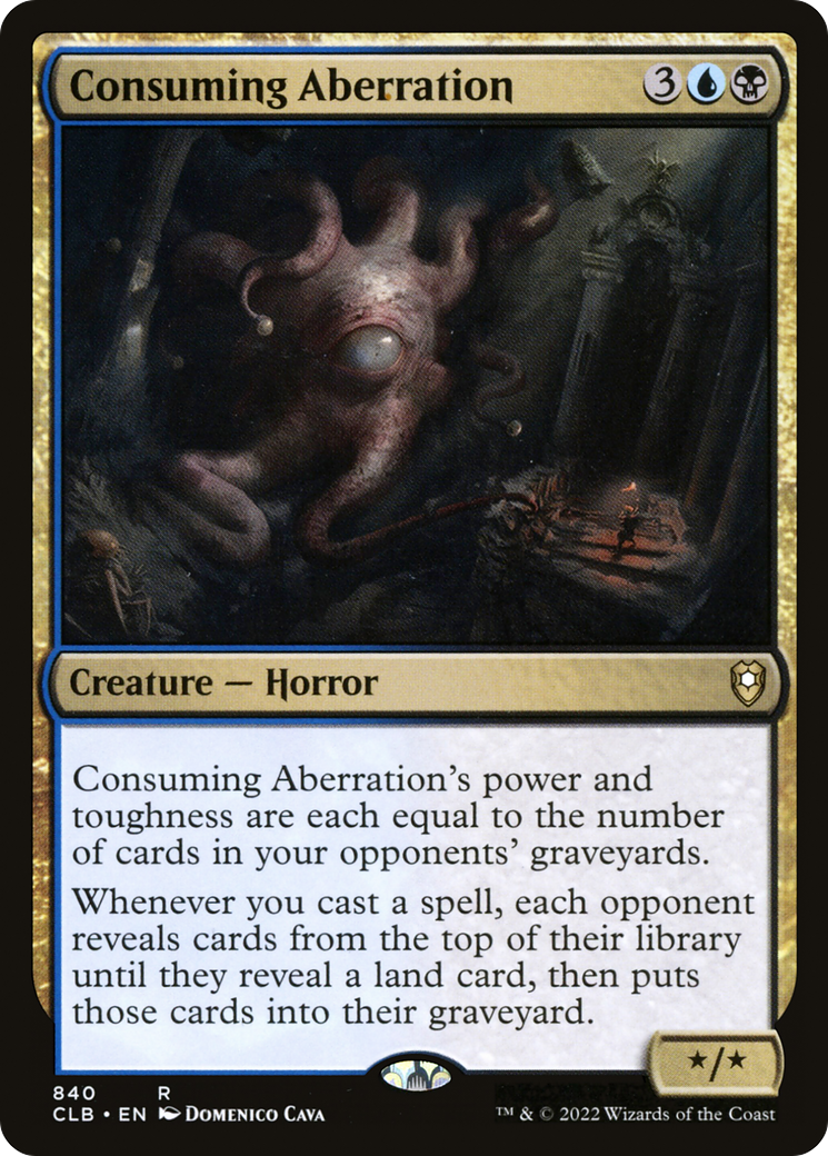 Consuming Aberration (CLB-840) - Commander Legends: Battle for Baldur's Gate