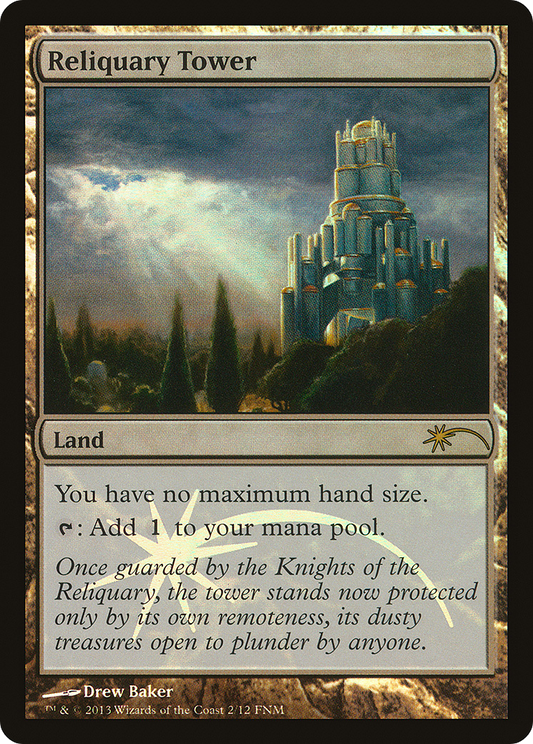 Reliquary Tower (F13-002) - Friday Night Magic 2013 Foil