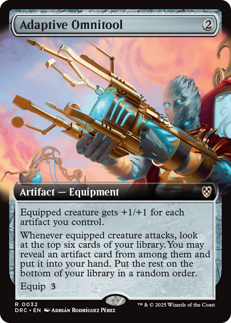 Adaptive Omnitool (DRC-032) - Commander: Aetherdrift: (Extended Art)