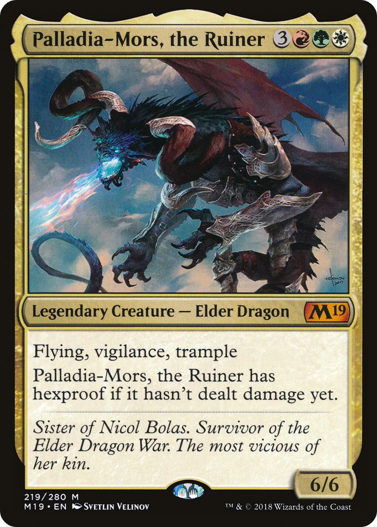 Palladia-Mors, the Ruiner (M19-219) - Core Set 2019 Foil