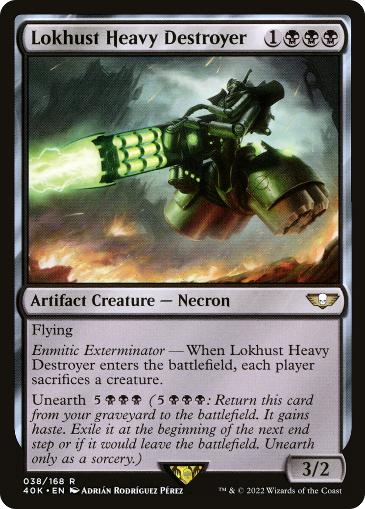 Lokhust Heavy Destroyer (40K-038) - Warhammer 40,000 Commander