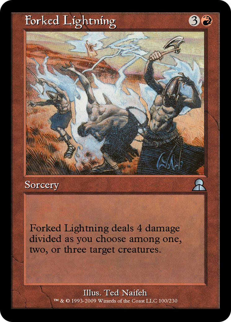 Forked Lightning (ME3-100) - Masters Edition III Foil