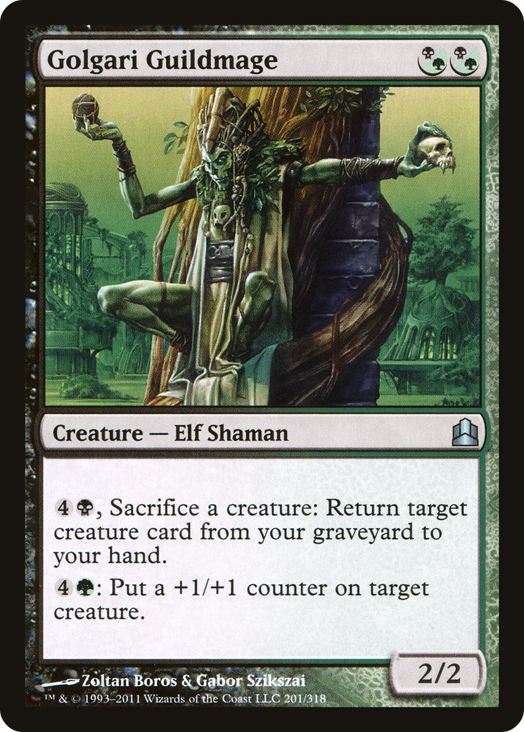 Golgari Guildmage (CMD-201) - Commander 2011