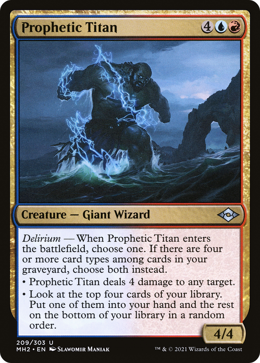 Prophetic Titan (MH2-209) - Modern Horizons 2