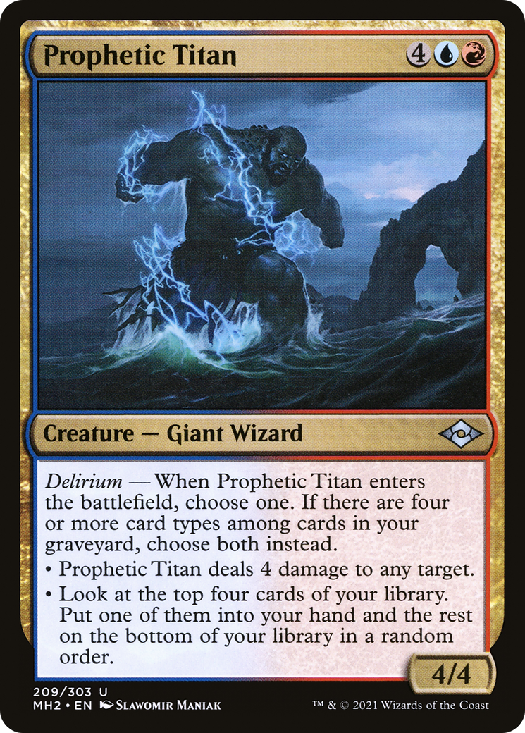 Prophetic Titan (MH2-209) - Modern Horizons 2 Foil