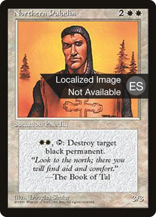 Northern Paladin (4BB-037) - Fourth Edition Foreign Black Border