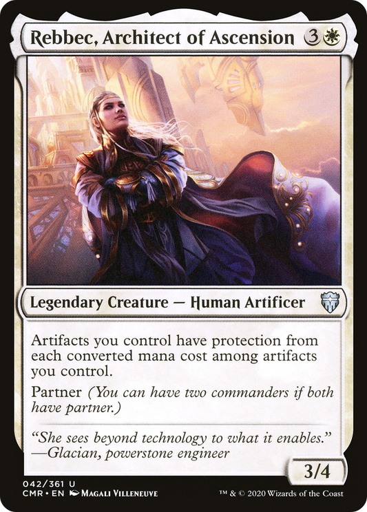 Rebbec, Architect of Ascension (CMR-042) - Commander Legends Foil