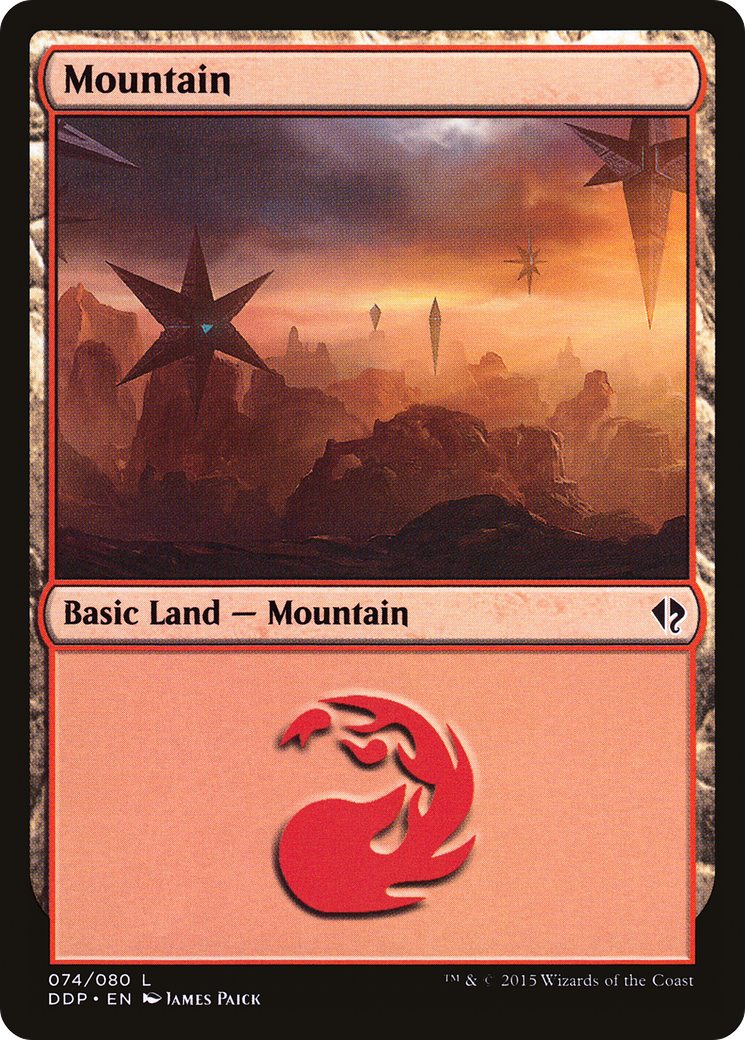 Mountain (DDP-074) - Duel Decks: Zendikar vs. Eldrazi