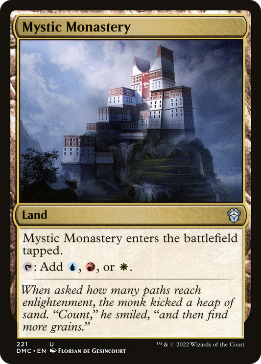 Mystic Monastery (DMC-221) - Dominaria United Commander