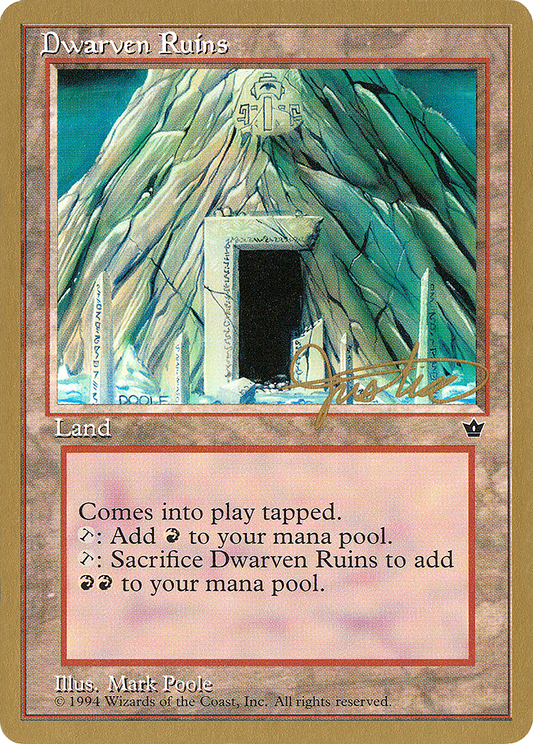 Dwarven Ruins (PTC-MJ94) - Pro Tour Collector Set