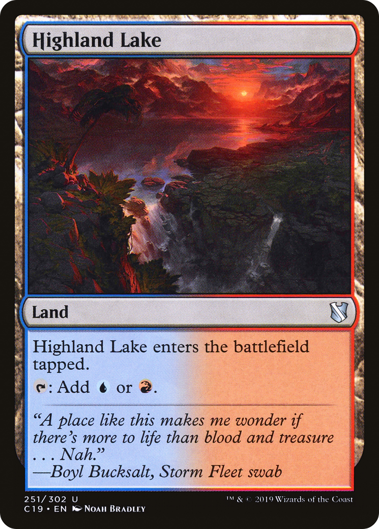 Highland Lake (C19-251) - Commander 2019