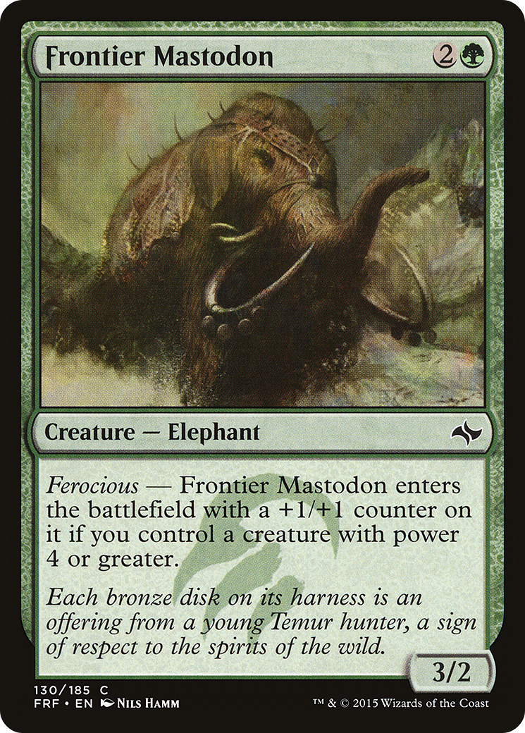 Frontier Mastodon (FRF-130) - Fate Reforged