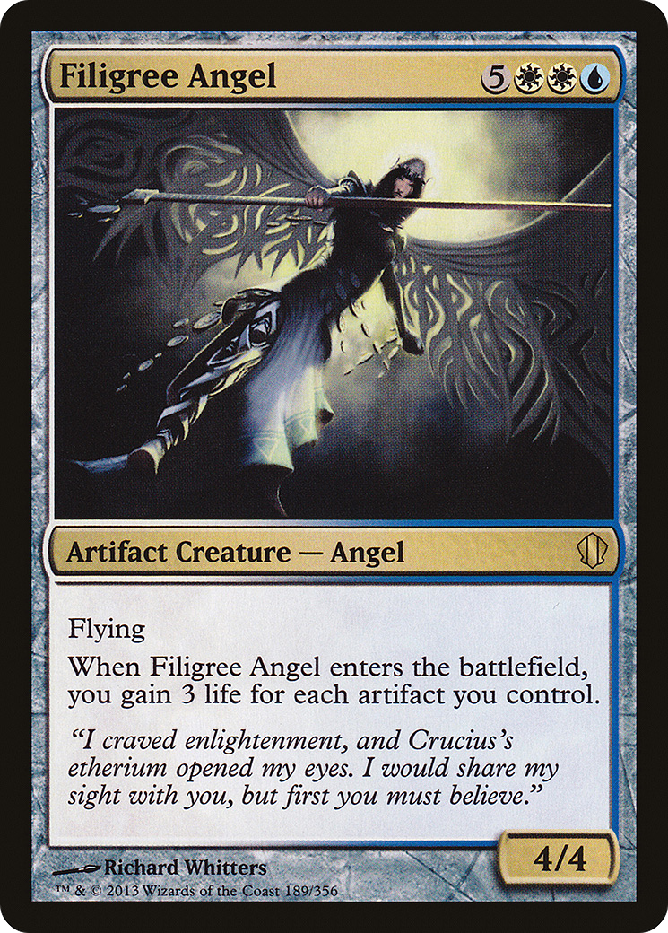 Filigree Angel (C13-189) - Commander 2013