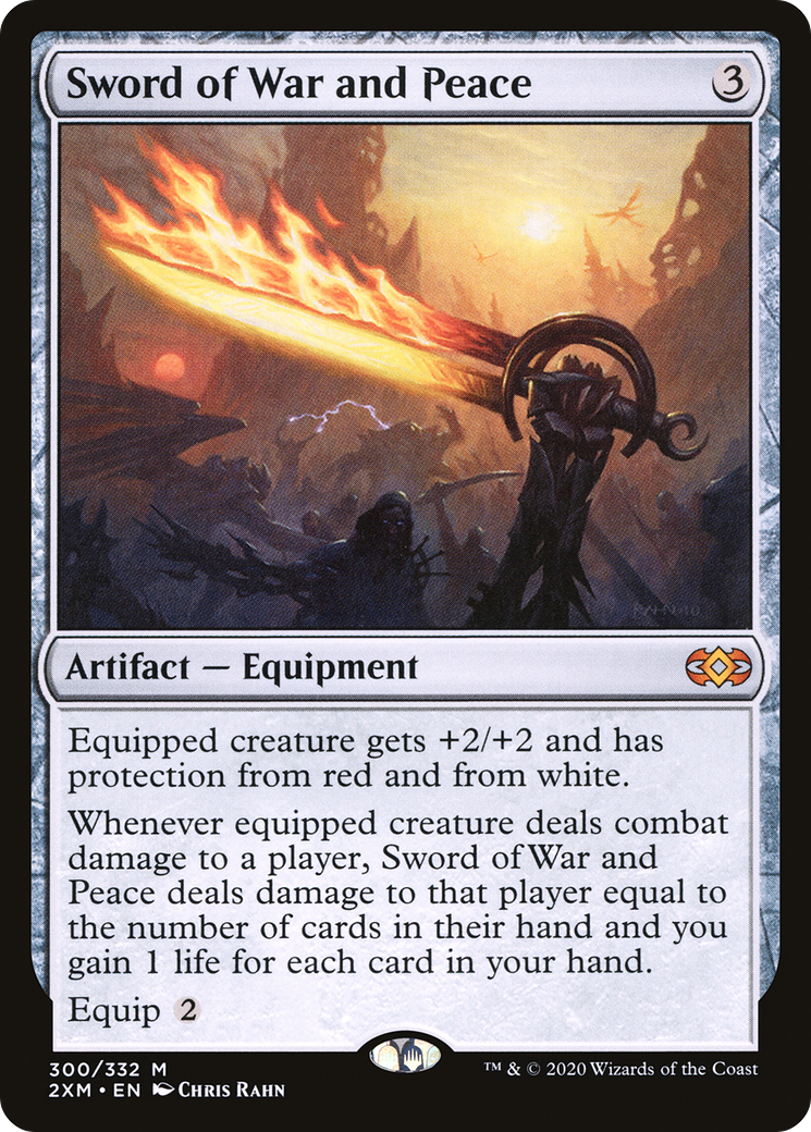 Sword of War and Peace (2XM-300) - Double Masters Foil