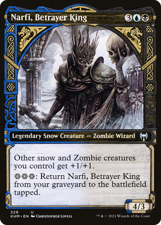 Narfi, Betrayer King (KHM-329) - Kaldheim: (Showcase)