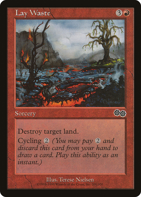 Lay Waste (USG-201) - Urza's Saga