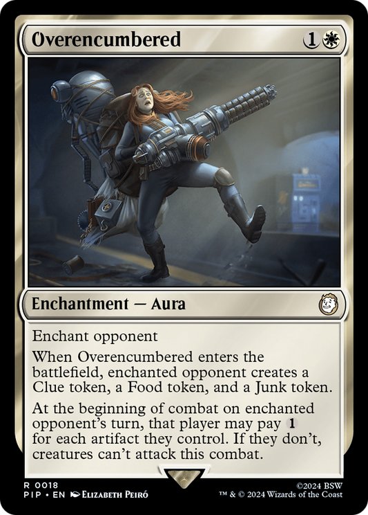 Overencumbered (PIP-018) - Fallout Foil