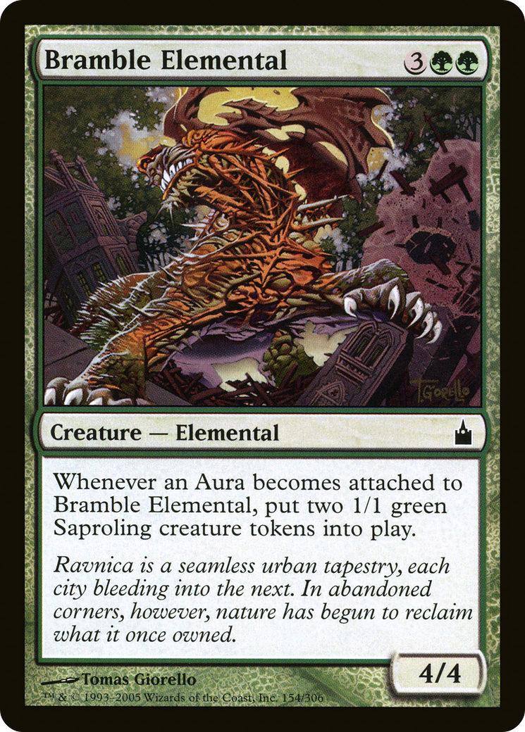 Bramble Elemental (RAV-154) - Ravnica: City of Guilds