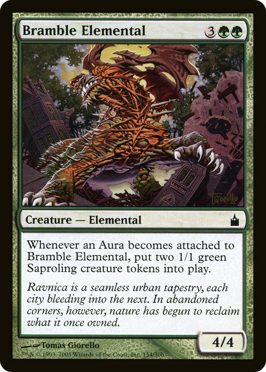 Bramble Elemental (RAV-154) - Ravnica: City of Guilds