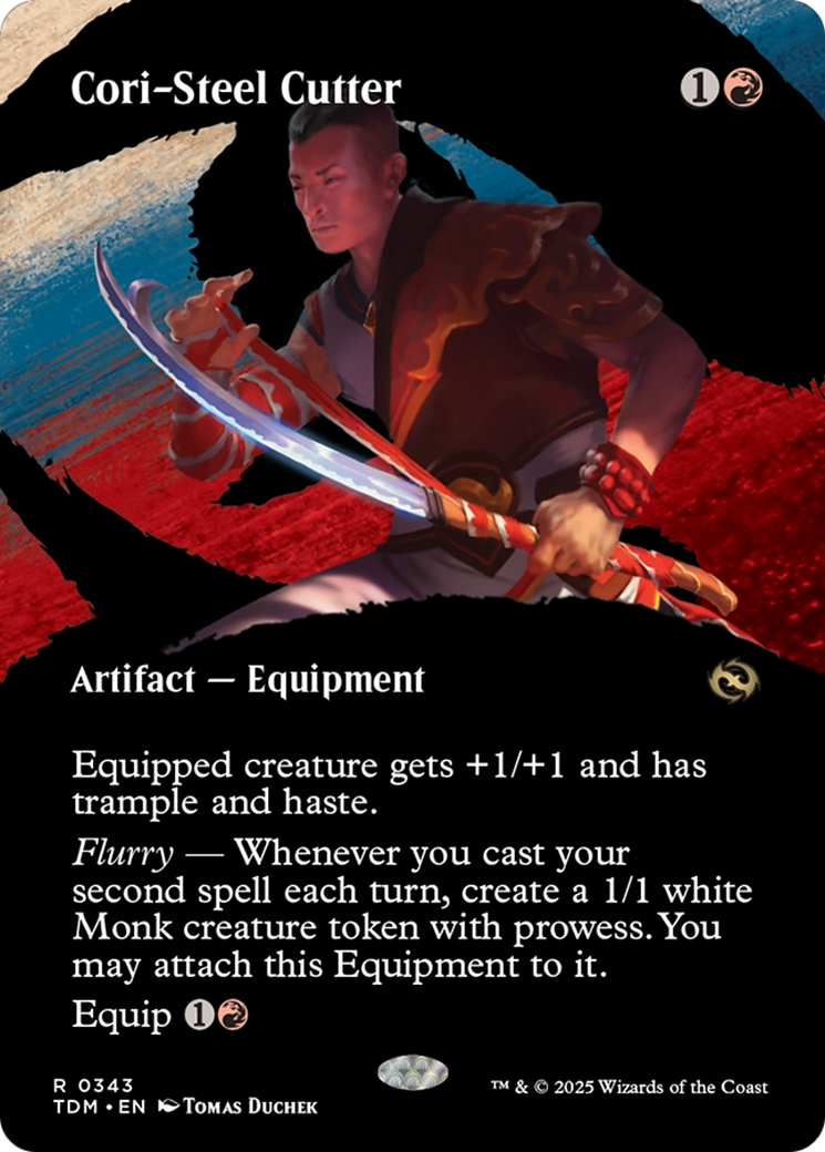 Cori-Steel Cutter  (TDM-343) - Tarkir: Dragonstorm: (Showcase)