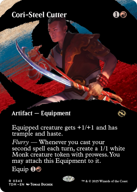 Cori-Steel Cutter  (TDM-343) - Tarkir: Dragonstorm: (Showcase) Foil