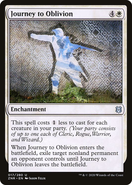 Journey to Oblivion (ZNR-017) - Zendikar Rising