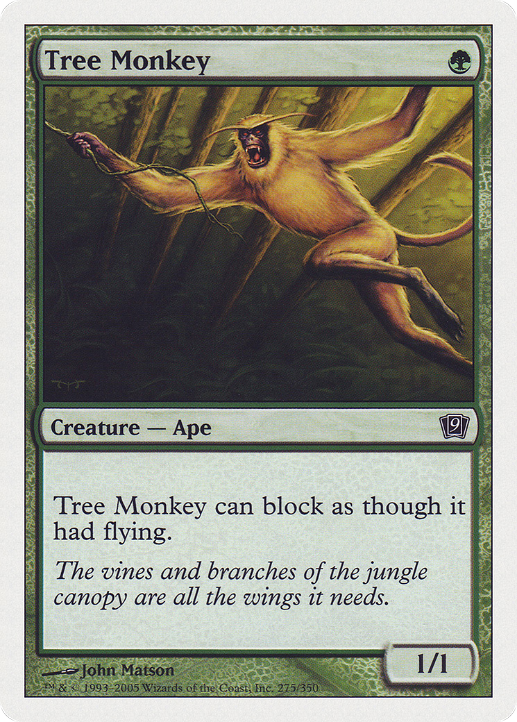 Tree Monkey (9ED-275) - Ninth Edition