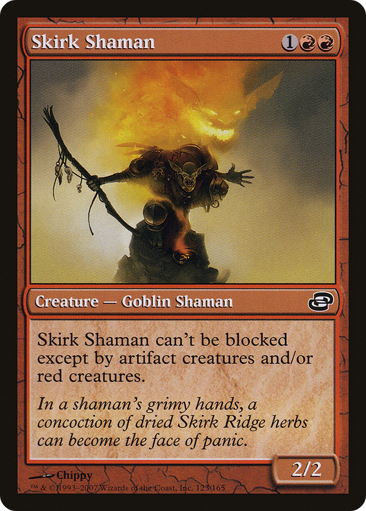 Skirk Shaman (PLC-123) - Planar Chaos: (colorshifted) Foil