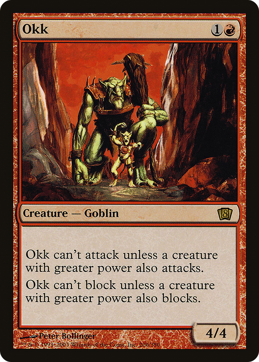 Okk (8ED-206★) - Eighth Edition Foil