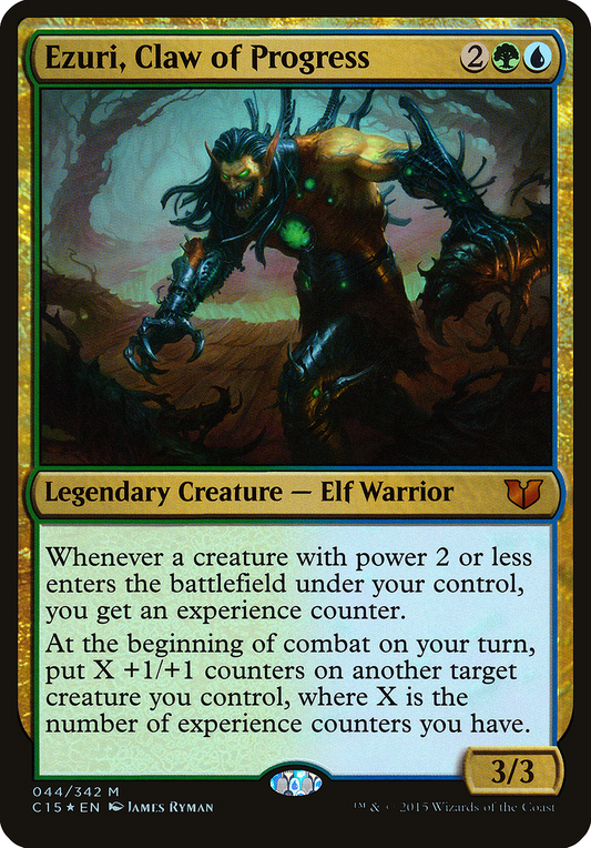 Ezuri, Claw of Progress (OC15-044) - Commander 2015 Oversized Foil