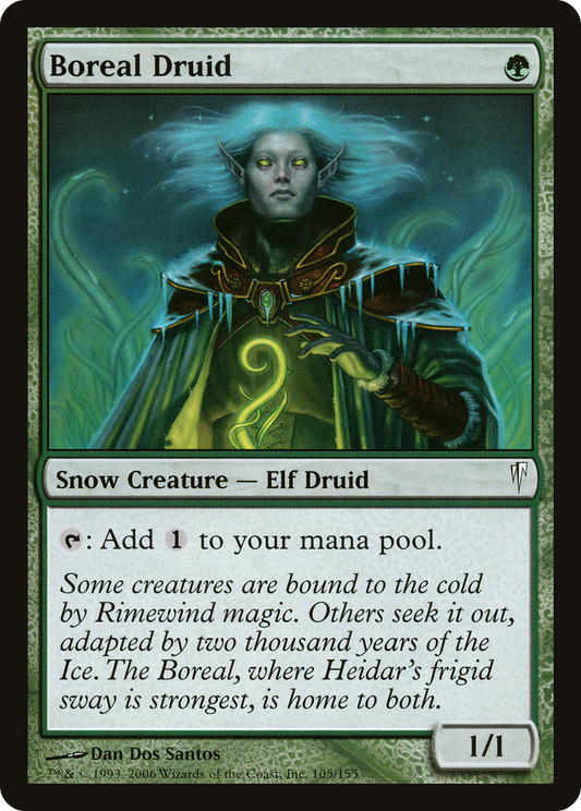 Boreal Druid (CSP-105) - Coldsnap Foil