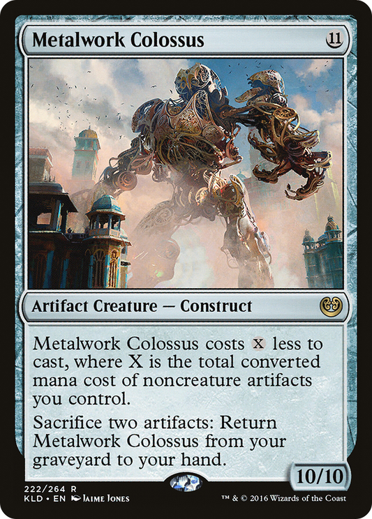 Metalwork Colossus (KLD-222) - Kaladesh