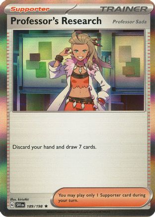 Professor's Research (189/198) - SV01 Scarlet & Violet Base Set Holofoil - Rare