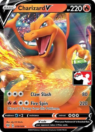 Charizard V 19 - Prize Pack Series Cards Holofoil