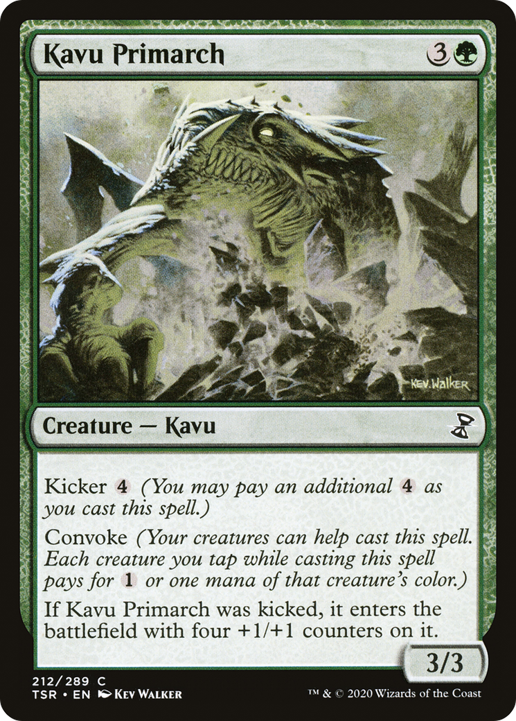 Kavu Primarch (TSR-212) - Time Spiral Remastered Foil