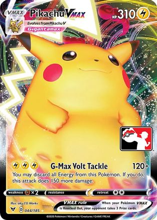 Pikachu VMAX 44 - Prize Pack Series Cards Holofoil