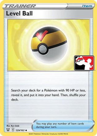 Level Ball 129 - Prize Pack Series Cards Holofoil