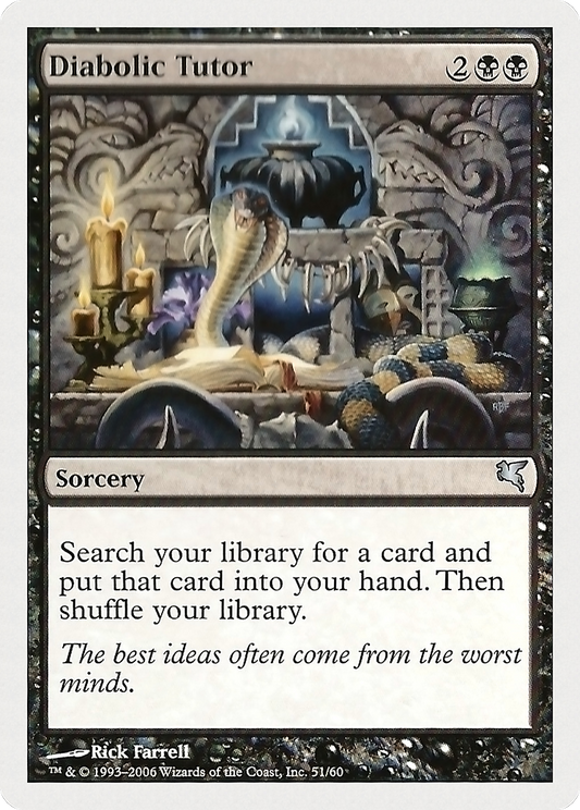 Diabolic Tutor (PHUK-051) - Hachette UK