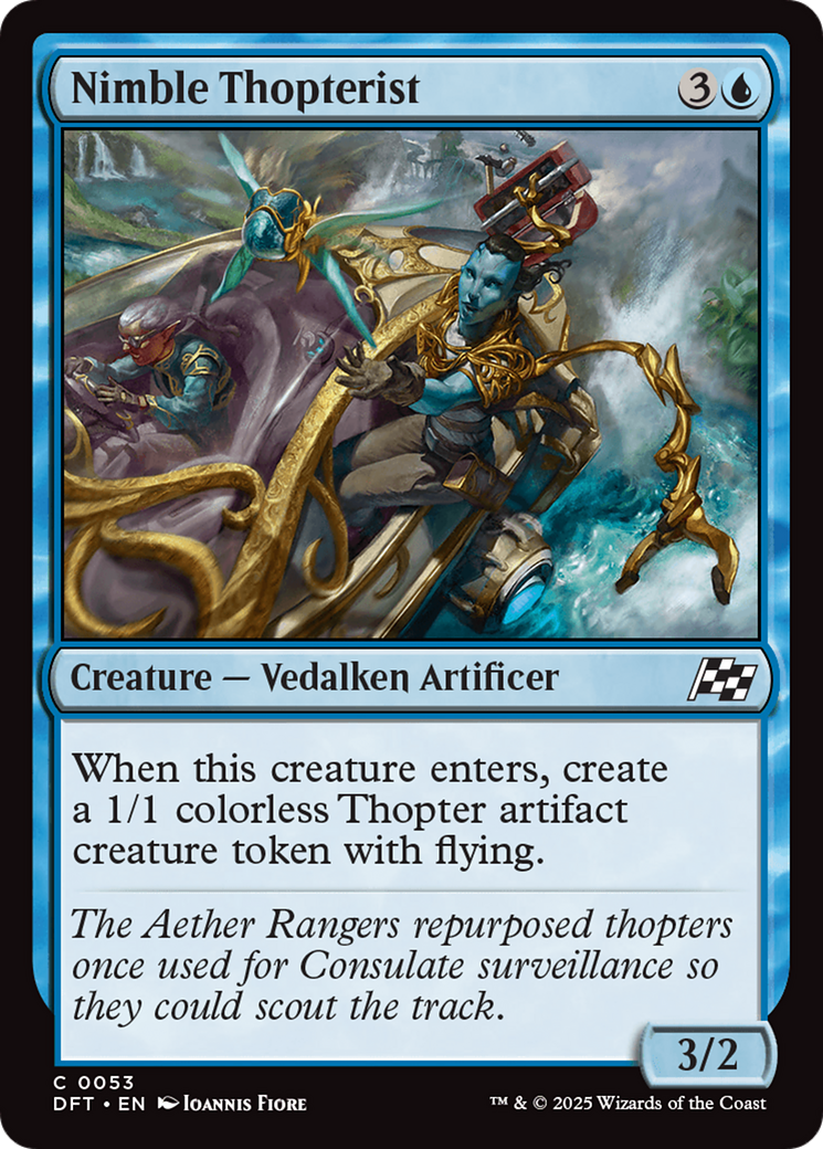 Nimble Thopterist  (DFT-053) - Aetherdrift Foil