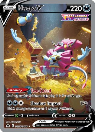 Hoopa V - GG53/GG70 - Crown Zenith Galarian Gallery Holofoil