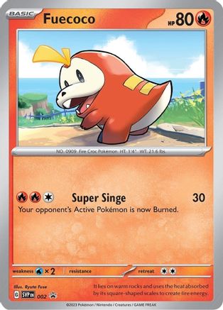 Fuecoco (2) - SV Scarlet & Violet Promo Cards Holofoil - Promo