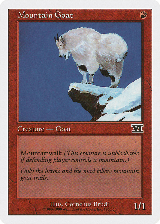 Mountain Goat (6ED-195) - Classic Sixth Edition